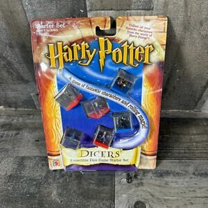 Harry‎ Potter Vintage Dicers Dice Game 2001 Starter Set, NEW